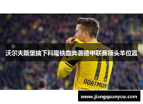 沃尔夫斯堡擒下科隆铁血奔袭德甲联赛领头羊位置